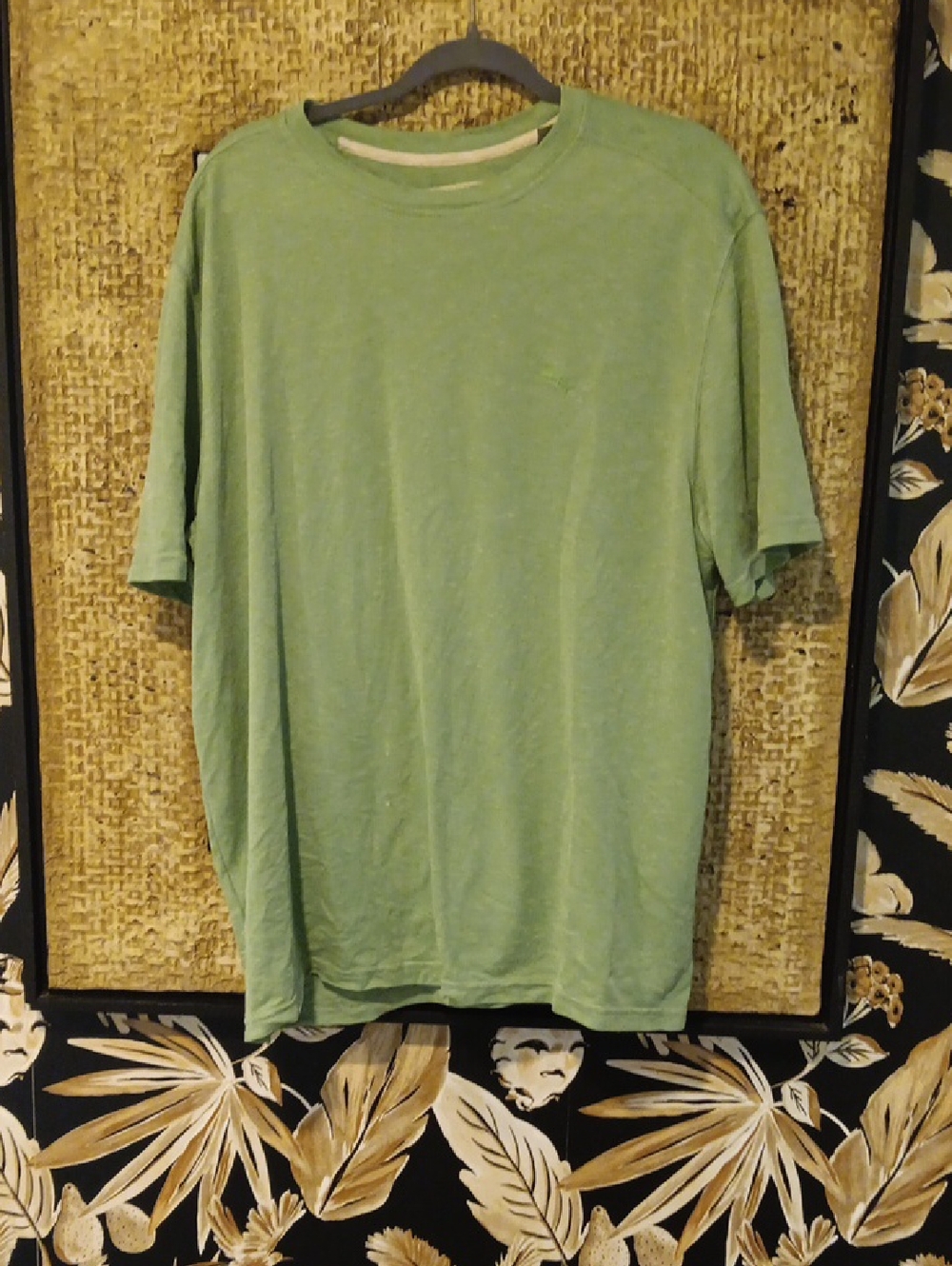 Tommy Bahama Light Green Short Sleeve Crew Tee